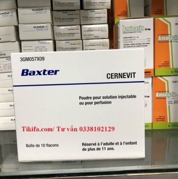 Thuốc Cernevit Baxter giá bao nhiêu mua ở đâu