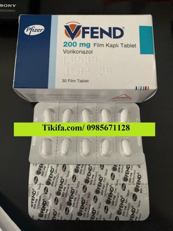 Thuốc Vfend 200mg Voriconazole giá bao nhiêu mua ở đâu?