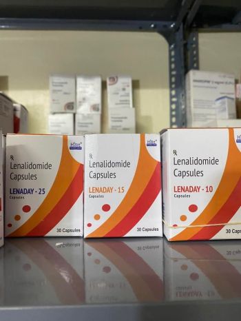 Thuốc Lenaday Lenalidomide 25mg 10mg 5mg giá bao nhiêu