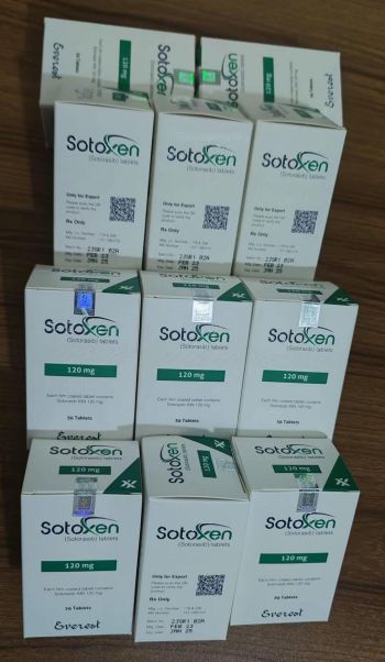 Thuốc Sotoxen Sotorasib 120mg giá bao nhiêu mua ở đâu?