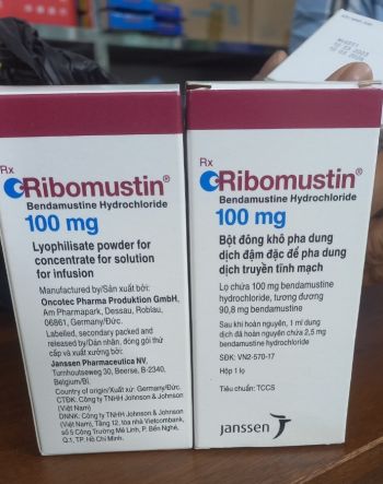 Thuốc Ribomustin Bendamustine 100mg giá bao nhiêu mua ở đâu?