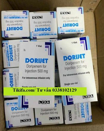 Thuốc Dorijet 500mg Doripenem giá bao nhiêu mua ở đâu?