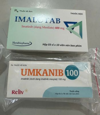 Thuốc Imalotab Imatinib 400mg giá bao nhiêu?
