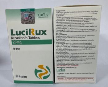 Thuốc Lucirux Ruxolitinib giá bao nhiêu