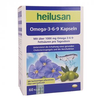 Heilusan Omega-3-6-9 Kapseln - Nhập khẩu trực tiếp từ Đức