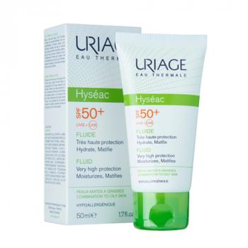 Uriage Hyséac SPF50+ Kem chống nắng cho da mụn